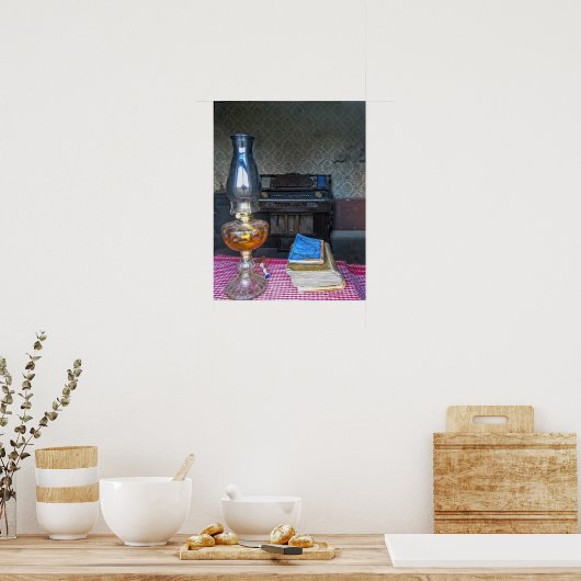 INNERHALB DES GHOST-STADTZENTRUMS 3 POSTER (Küche)