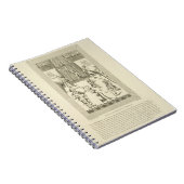 Innerhalb des Red Bull-Schauspielhauses Frontispiz Notizblock (Rechte Seite)