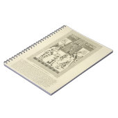 Innerhalb des Red Bull-Schauspielhauses Frontispiz Notizblock (Linke Seite)