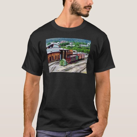 Innerhalb des Zugbahnhofs T-Shirt (Vorderseite)