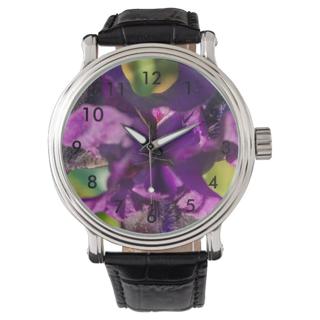 Innerhalb einer Iris Armbanduhr (Vorderseite)