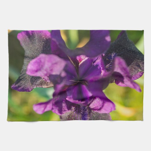 Innerhalb einer Iris Geschirrtuch (Horizontal)