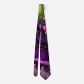 Innerhalb einer Iris-Neck-Tie Krawatte (Rückseite)
