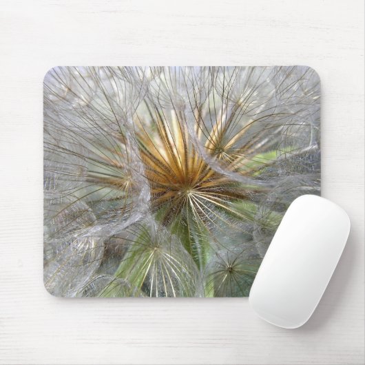 Innerhalb einer Löwenzahn-Uhr Mousepad (Mit Mouse)