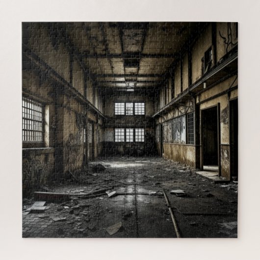 Innerhalb einer Station, die verlassen wurde Puzzle (Vertikal)