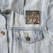 Innerhalb eines Hauses in Alaska (Farbstich) Button (Beispiel)