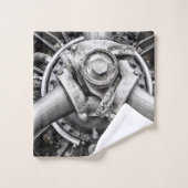 Innerhalb eines Propellers Badhandtuch Set (Waschlappen)