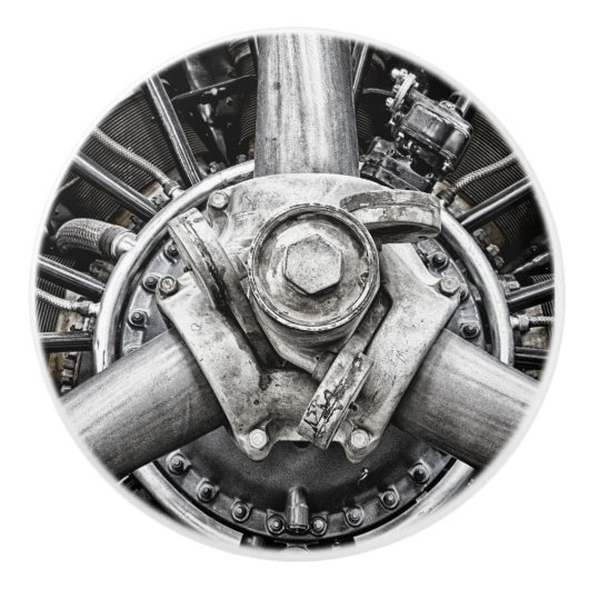 Innerhalb eines Propellers Keramikknauf (Vorderseite)