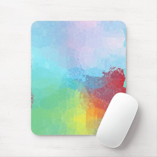 Innerhalb eines Regenbogens Mousepad (Mit Mouse)