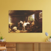 Innerhalb eines Stabes Leinwanddruck (Insitu (Wohnzimmer))