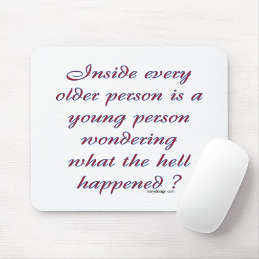Innerhalb jeder älteren Person Mousepad (Mit Mouse)