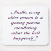 Innerhalb jeder älteren Person Mousepad (Vorne)