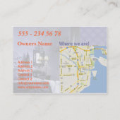 INNERHALB - Visitenkarte / Standortkarte (Rückseite)