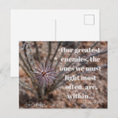 Innerhalb von postkarte (Vorne/Hinten)