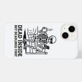 Innerlich tot, aber Termine zuerst Case-Mate iPhone Hülle (Rückseite (Horizontal))