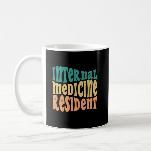 Innermedizin-Resident Match Day Gift 2024 Kaffeetasse (Links)