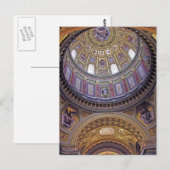 Innern der St. Stephansbasilika, Budapest(4) Postkarte (Vorne/Hinten)