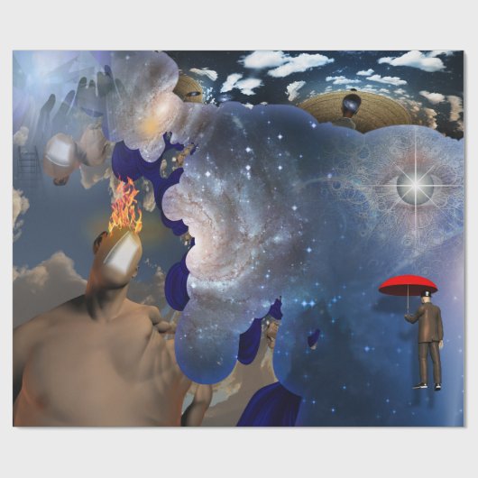 Innerraum Geschenkpapier (Flach)