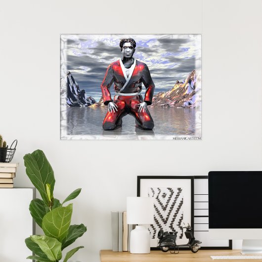 Innerreflektion Poster (Heimbüro)