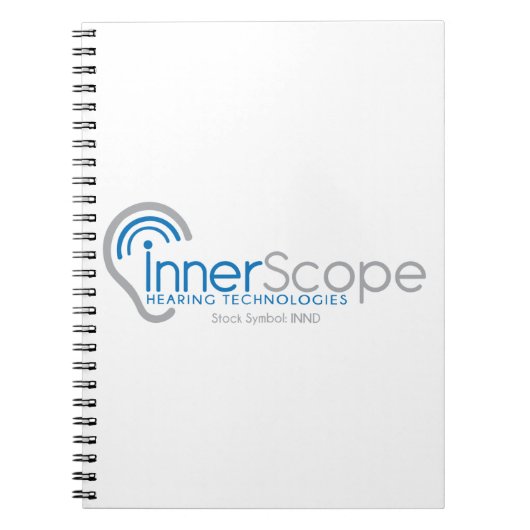InnerScope_logo_trans Notizblock (Vorderseite)