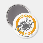 InnerSpace Explorers Magnet (Vorderseite/Rückseite)