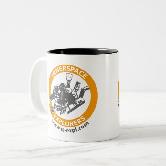 InnerSpace Explorers Tasse (Zweifarbig) (Vorderseite Links)