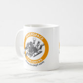 InnerSpace Forscher-Tasse Kaffeetasse (Vorderseite Links)