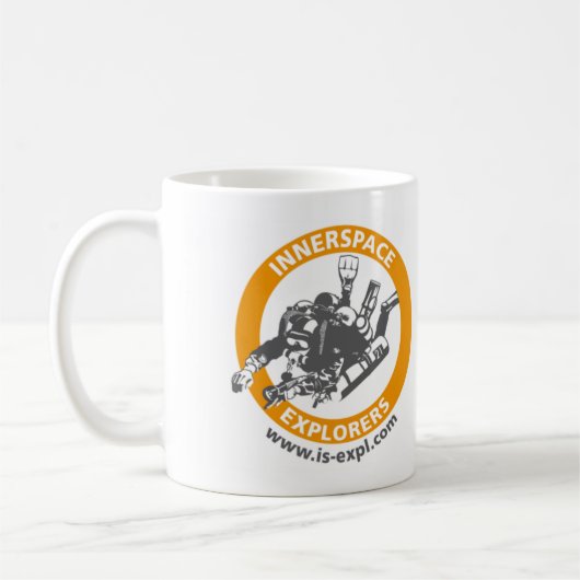InnerSpace Forscher-Tasse Kaffeetasse (Links)