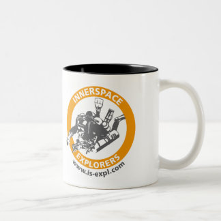 InnerSpace Forscher-Tasse (zwei Ton-Tasse) Zweifarbige Tasse