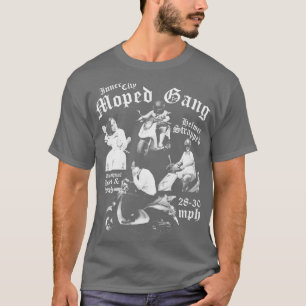 Innerstädtischer Moped-Gang für wirklich harte Mop T-Shirt