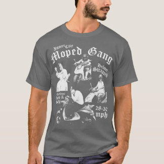 Innerstädtischer Moped-Gang für wirklich harte Mop T-Shirt