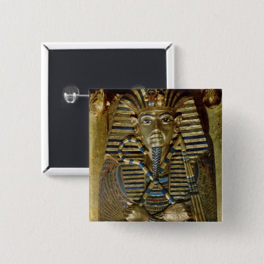 Innerster Sarg von Tutankhamun Button (Vorne & Hinten)