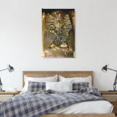 Innerster Sarg von Tutankhamun Leinwanddruck (Insitu (Schlafzimmer))
