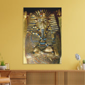 Innerster Sarg von Tutankhamun Leinwanddruck (Insitu (Wohnzimmer))