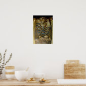 Innerster Sarg von Tutankhamun Poster (Küche)