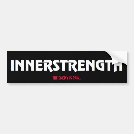 INNERSTRENGTH bumperstikker Autoaufkleber (Vorne)