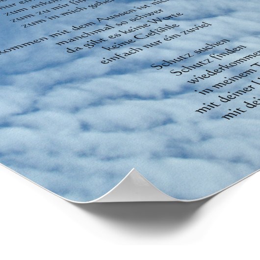 Innerwelt Poster (Ecke)