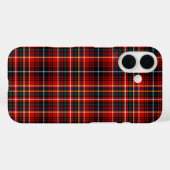 Innes Clan Bright Red Tartan Case-Mate iPhone Hülle (Rückseite (Horizontal))