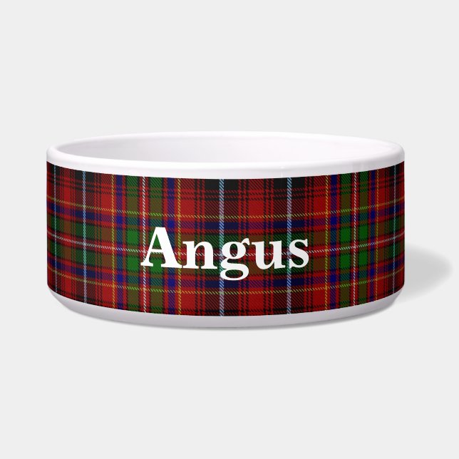 Innes Clan Custom Tartan Bowl Napf (Vorderseite)
