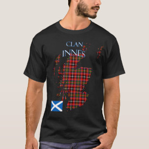 Innes Scottish Clan Tartan Scotland T-Shirt
