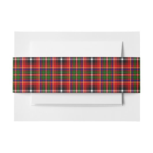Innes Scottish Tartan Bly Band (Vorderseite Beispiel)