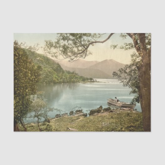 Innisfallen, Killarney, Landkreis Kerry, Irland Seidenpapier (Vorderseite)