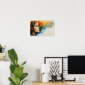 Innocence and Courage – Saint Maria Goretti Poster (Heimbüro)