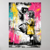 Innocence and Observation Contemporary Conceptual Poster (Vorne)