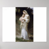 Innocence Bouguereau Madona Poster (Vorne)