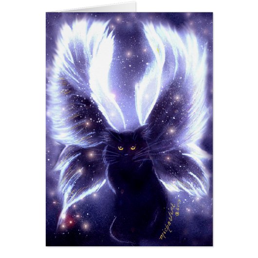 Innocence Fairy Cat Card (Vorne)