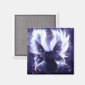 Innocence Fairy Cat Magnet (Vorderseite/Rückseite)