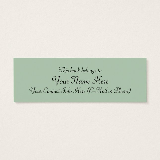 Innocence Lesezeichen von William Bouguereau (Rückseite)