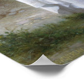 Innocence (Madonna and Child), Bouguereau Poster (Ecke)