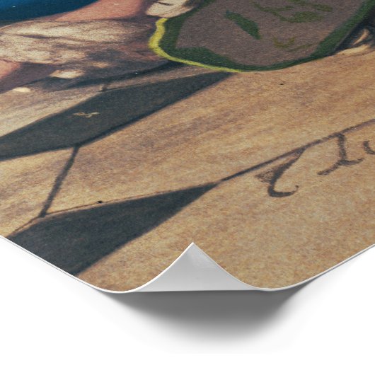 Innocence & Music, First Lesson in Music Old Times Poster (Ecke)